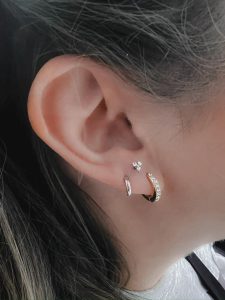 Curated ear piercing